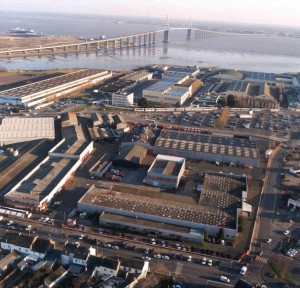 Vue de l'usine Sides