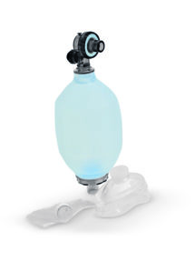 Insufflateur manuel PVC pour enfant adulte de taille pédiatrique de couleur  bleue - Chine Masque simple, respirateur manuel