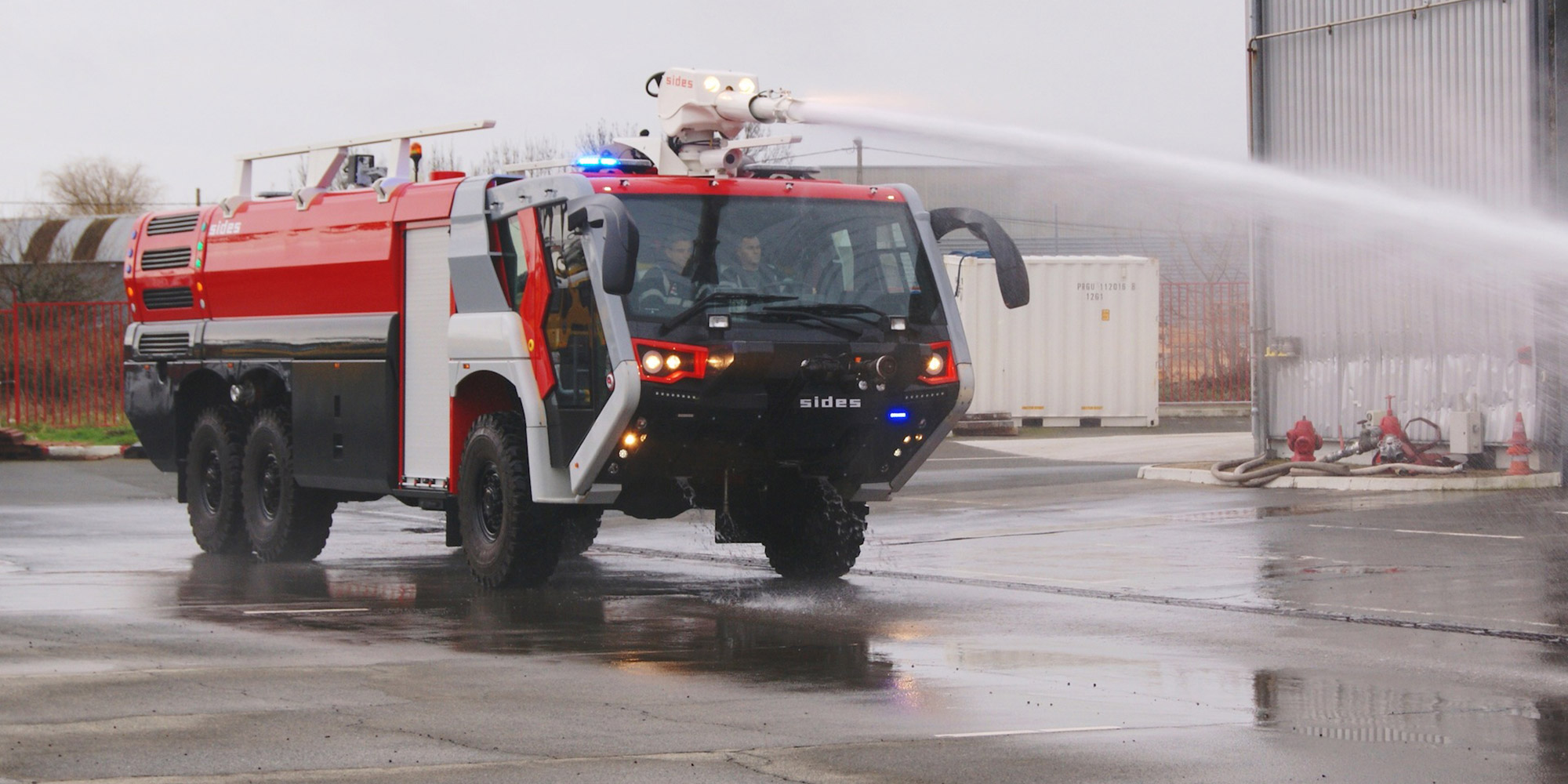 S3X, véhicule de lutte contre l'incendie de la gamme aéroportuaire de | Véhicules de secours et de lutte contre l'incendie