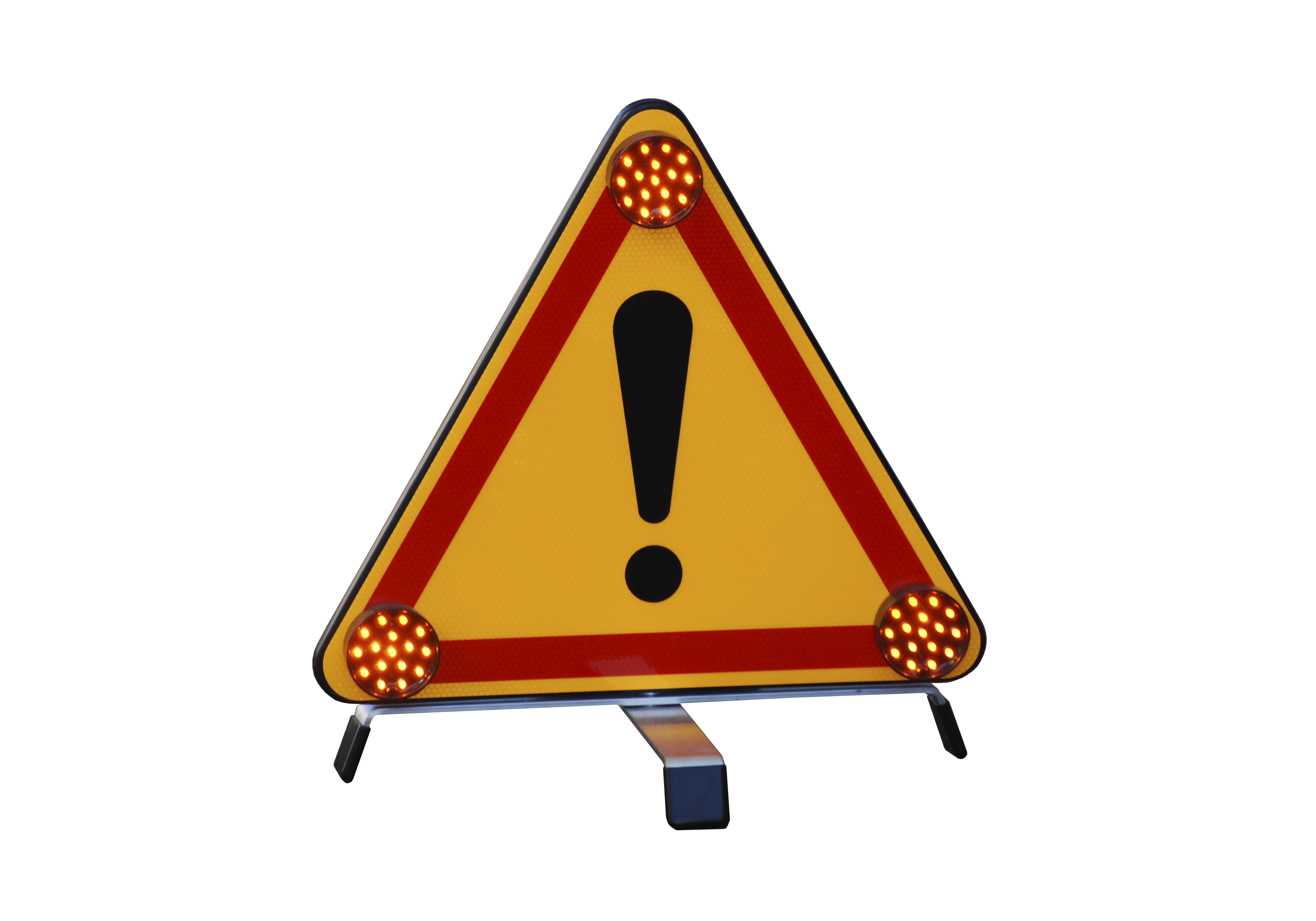Traffic warning triangle Triflash class T2 | Véhicules de secours et de ...