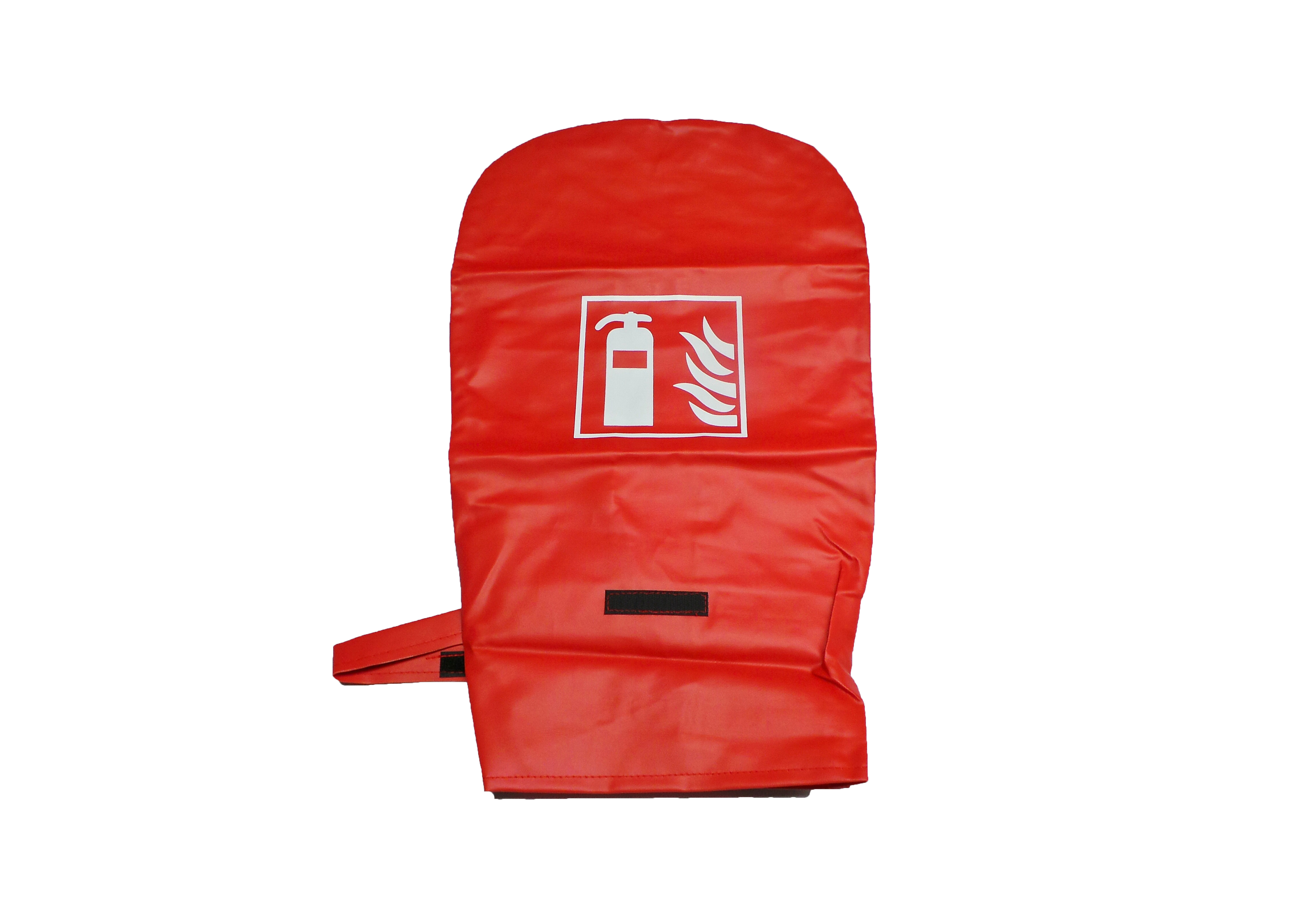 Housse Extincteur Chariot - Protection Polyester PVC Robuste, Fenêtre Transparente, Compatible 25 Kg Ou 45,4 Kg